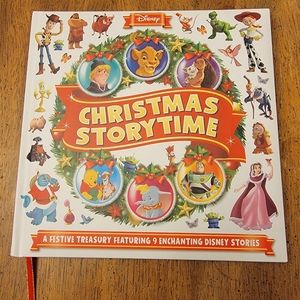 Disney Christmas Storytime Hard Cover Book
